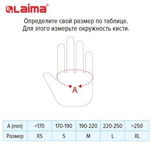 Перчатки нитриловые многоразовые ОСОБО ПРОЧНЫЕ, 5 пар (10 шт.), M (средний), голубые, LAIMA, 605017