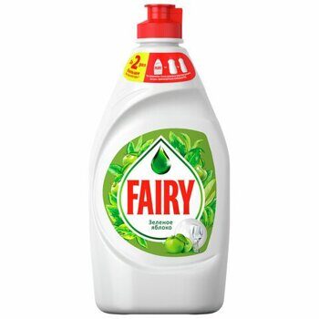 Средство для мытья посуды, 450 мл, FAIRY (Фейри) "Зеленое яблоко", 700422