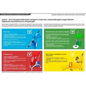 Салфетки из микрофибры 30х30 см, КОМПЛЕКТ 8 шт. "ULTRASONIC COLOUR HACCP PACK 8", 220 г/м2, LAIMA HOME, 608225