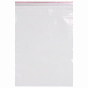 Пакеты с замком ZIP LOCK "зиплок", комплект 100 шт., 200х250 мм, ПВД, толщина 40 микрон, BRAUBERG, 606215