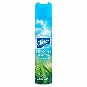 Освежитель воздуха аэрозольный 300 мл, CHIRTON (Чиртон), "После дождя"