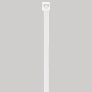 Стяжка (хомут) нейлоновая сверхпрочная POWER LOCK, 2,5х200 мм, КОМПЛЕКТ 100 шт., белая, SONNEN, 607920