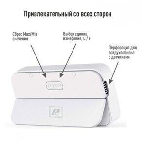 Термогигрометр электронный Рэлсиб Ivit-2 с поверкой РФ