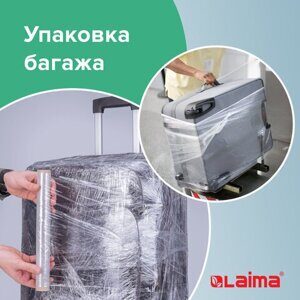 Пленка пищевая ПЭ 300 мм х 200 м, гарантированная длина, 6 мкм, вес 0,32 кг +-5%, LAIMA, 605037