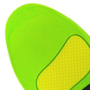 Стельки для кроссовок СПОРТИВНЫЕ КАРКАСНЫЕ, материал PU PRO SPORT, размер RU 36-37 / EU 37-38, с линиями выреза, SHEGRA (ШЕГРА), 700765