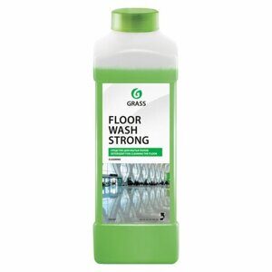Средство концентрат для машинной и ручной мойки полов 1 л, GRASS FLOOR WASH STRONG, щелочное, 250100