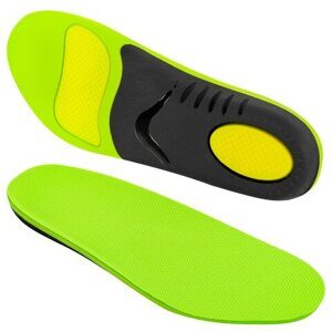 Стельки для кроссовок СПОРТИВНЫЕ КАРКАСНЫЕ, материал PU PRO SPORT, размер RU 42-43 / EU 43-44, с линиями выреза, SHEGRA (ШЕГРА), 700768