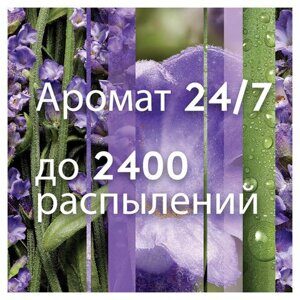 Сменный баллон 269 мл, GLADE "Безмятежная лаванда и алоэ" для автоматических освежителей, 864986