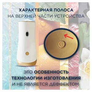 Освежитель воздуха диспенсер автоматический со сменным баллоном 269 мл, GLADE "Свежесть белья", 864988