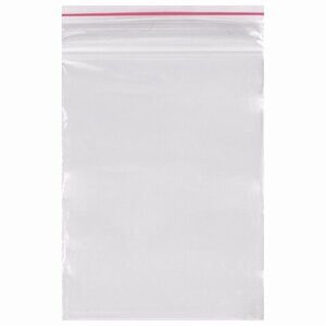 Пакеты с замком ZIP LOCK "зиплок", комплект 100 шт., 40х60 мм, ПВД, толщина 35 микрон, BRAUBERG, 606206