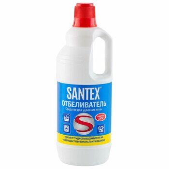 Пятновыводитель-отбеливатель 1 кг, SANTEX, с хлором, 5300018